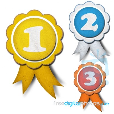 Ribbon Award Stock Image