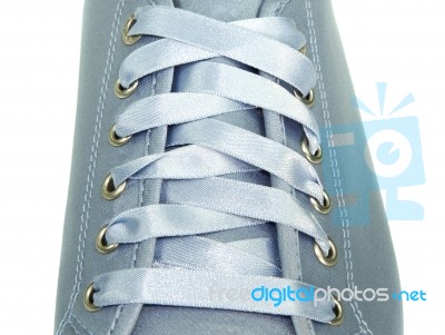 Ribbon Shoe Lace Stock Photo