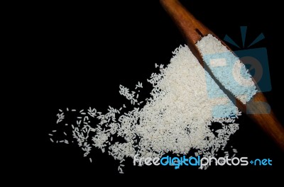 Rice Seed Stock Photo