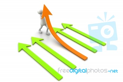 Right Growth Solution Stock Image