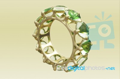 Ring Gold Stock Image