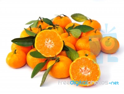 Ripe Orange Stock Photo