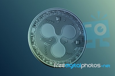 Ripple Coin Stock Image