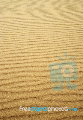 Rippled Sand Stock Photo