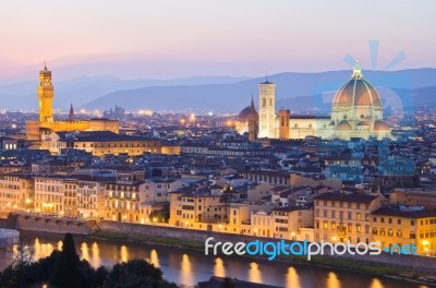 River Arno In Florence Italy Stock Photo