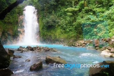 River In Costa Rica Stock Photo