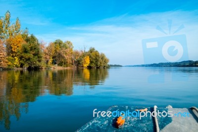 River Landscape Stock Photo