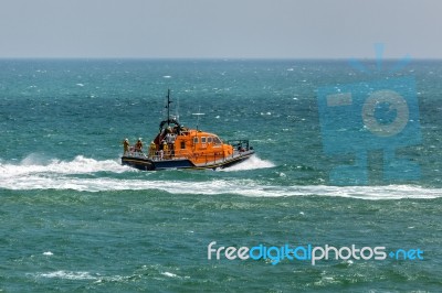 Rnli Lifeboat Diamond Jubilee At Eastbourne Stock Photo