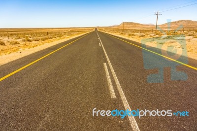 Road In South Africa Stock Photo