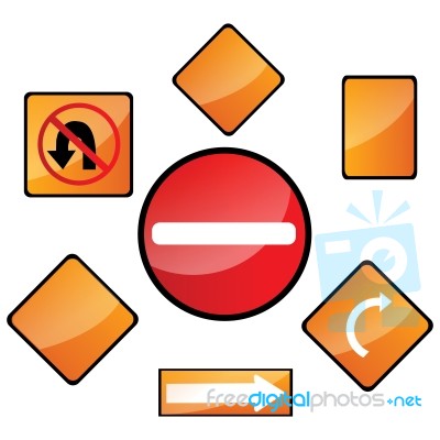 Road Sign Stock Image