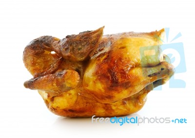 Roasted Chicken Stock Photo