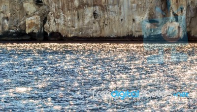 Rock Coastline Stock Photo