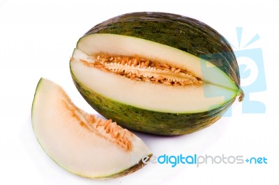 Rock Melon Stock Photo