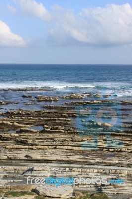 Rocks And Sea Stock Photo