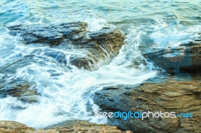 Rocky Beach Stock Photo