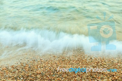 Rocky Beach Stock Photo