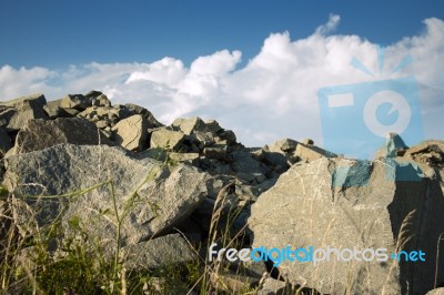 Rocky Peak Stock Photo