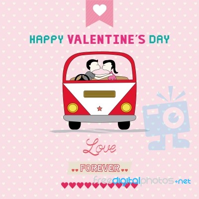 Romantic Card27 Stock Image