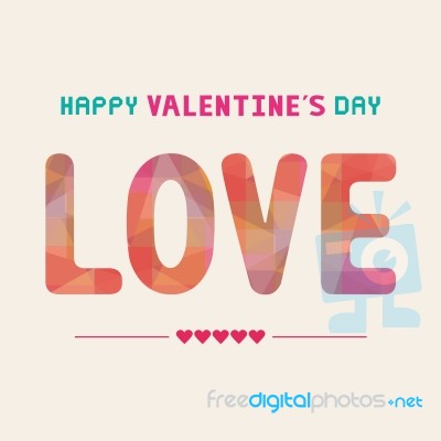 Romantic Card63 Stock Image