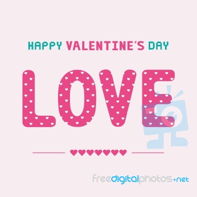 Romantic Card66 Stock Image