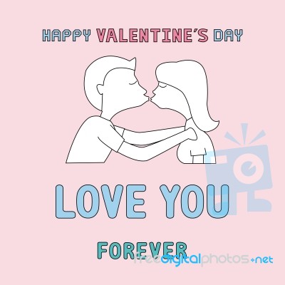 Romantic Card70 Stock Image