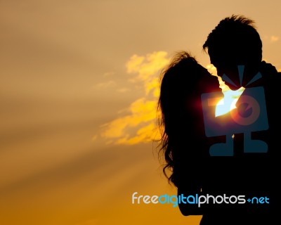 Romantic Lover Stock Photo