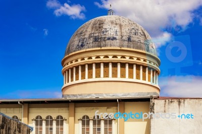 Roof Of The Catholic Church In San Jose, Costa Rica Stock Photo