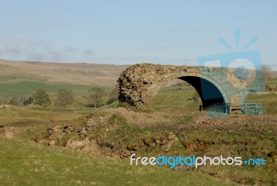 Rookhope Arch Stock Photo