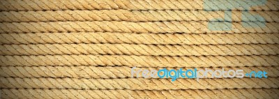 Rope Banner Background Stock Photo