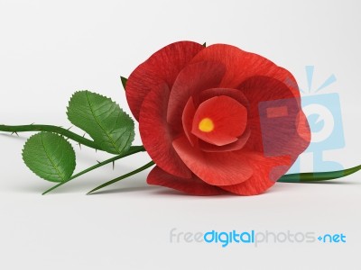 Rose Love Means Petal Romantic And Petals Stock Image