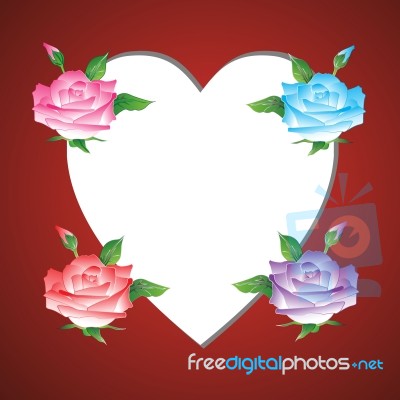 Rose Of Love Stock Image