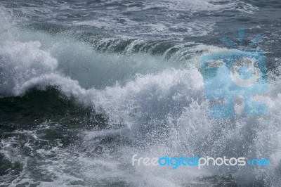 Rough Sea Waves Stock Photo