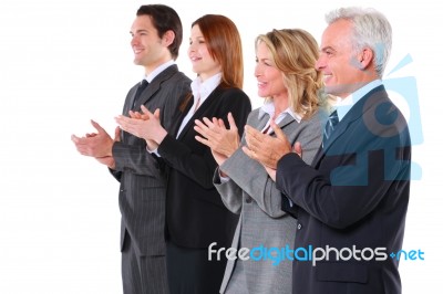 Round Of Applause Stock Photo