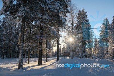 Rovaniemi Stock Photo