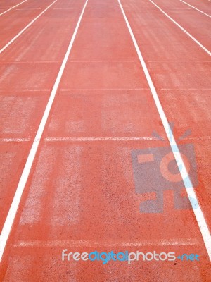 Running Track Stock Photo