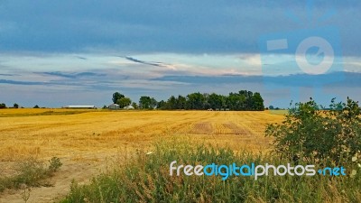 Rural Farm Stock Photo