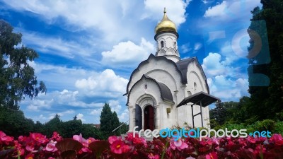 Russia Moscow City Stock Photo