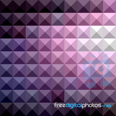 Russian Violet Abstract Low Polygon Background Stock Image