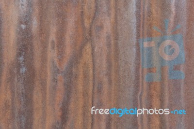 Rustic Galvanized Iron Background Stock Photo