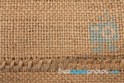 Sack Texture Stock Photo