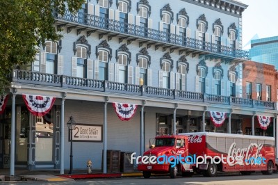 Sacramento, California/usa - August 5 : Coca Cola Delivery In Sa… Stock Photo