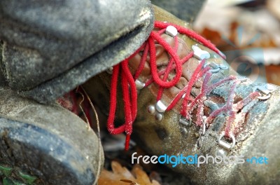 Safety Shoes Stock Photo