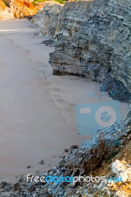 Sagres Cliffs Stock Photo