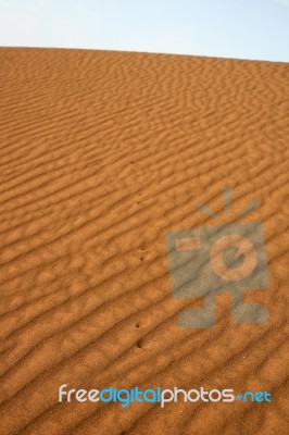 Sahara Sand Dunes Stock Photo