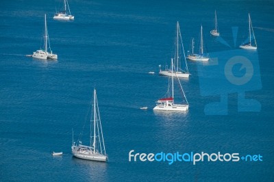 Sailboat Stock Photo