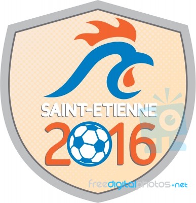 Saint Etienne 2016 Europe Championships Stock Image