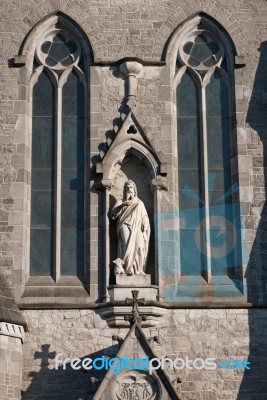 Saint John's Statue Stock Photo