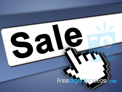 Sale And Mounter Pointer Stock Image