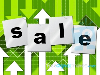 Sale Promo Shows Discount Discounts And Closeout Stock Image