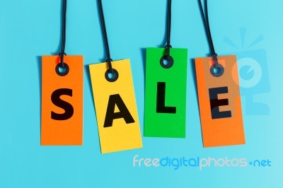 Sale Tag Stock Photo